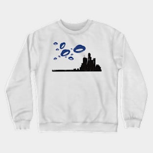 Flying saucer attack Crewneck Sweatshirt